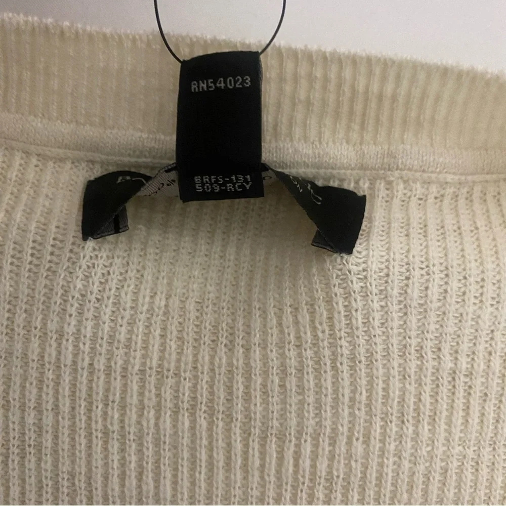 BANANA REPUBLIC MENS 100% ORGANIC COTTON CREW-NECK SWEATER SIZE LARGE NWT